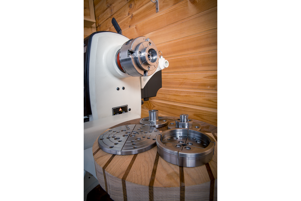 CK-3.75Z/S1 95мм 4-х кулачковый токарный патрон по дереву в наборе (JET Дисконт) - (Демозал Москва)